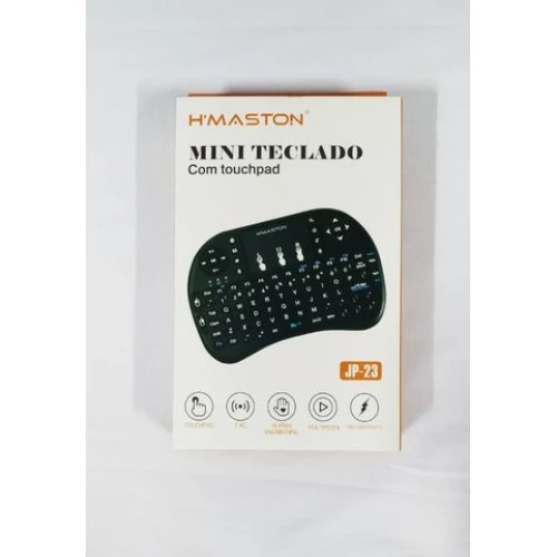 Mini Teclado com Touchpad H'amaston JP-23