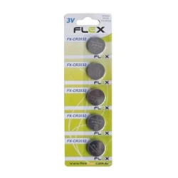 Pilha Lithium Moeda Cr2032 3v - 5 Unidades