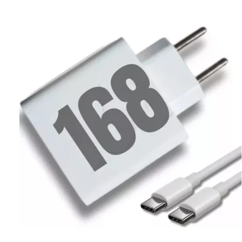 Carregador Turbo 168 Duo Xiaomi Usb-C para Usb-C M-512