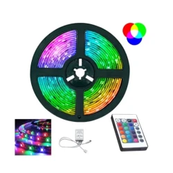 Kit Fita Led RGB Colorida 5M + Controle