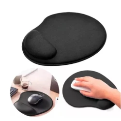 Mouse Pad Exbom Premium com Apoio para Pulso em Silicone MP-AU2319A