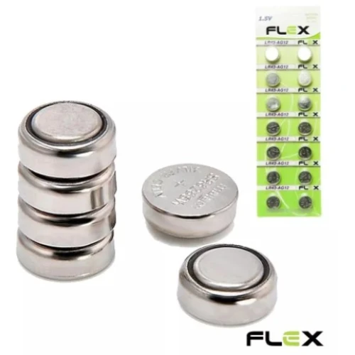 Pilha Bateria Flex 1.5V FX-LR43 AG12