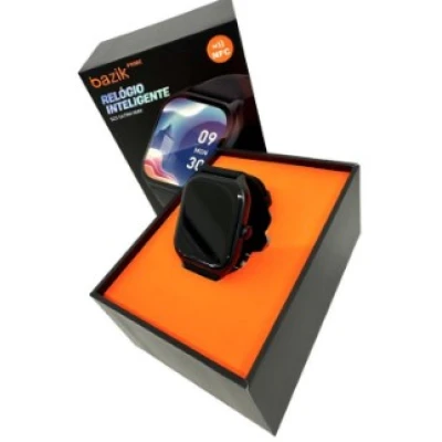 Relógio Inteligente Bazike Prime S25 ULTRA MAX com NFC – Design Elegante e Alta Tecnologia