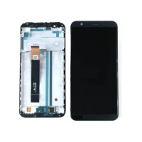 Tela Display Asus Zenfone Max ZC555KL Preto com Aro Original Oled