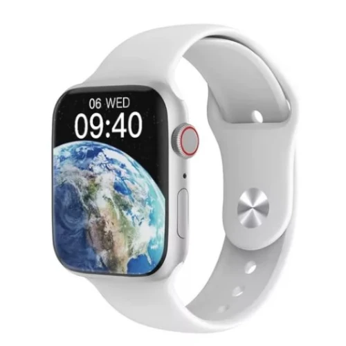 Relógio Smartwatch Wireless Basik Prime HW8 Pro Max 2.0 Prata
