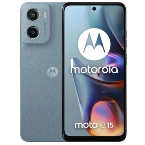 Smartphone Moto E15 XT-2523-6 2GB Ram 64GB 6.6 Misty Blue ** Caixa Slim