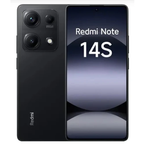 Smartphone Xiaomi Redmi Note 14S 4G 8GB Ram 256GB 6.67'' Black ** Versão Global