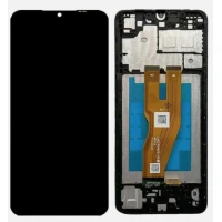 Tela Display Samsung A05 A055 A055F A055M Preto com Aro Original Oled