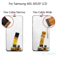 Tela Display Samsung A01 A015  M Preto Flex Grande Original Oled