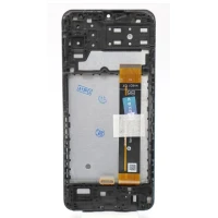 Tela Display Samsung A13 4G A135F Preto com Aro Original Oled  **Leia a Descrição