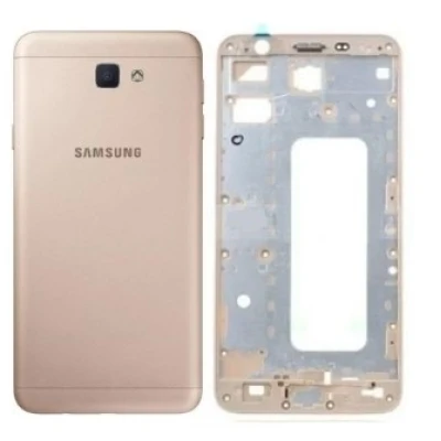 Carcaça Samsung J7 Prime G610 Dourada Completa