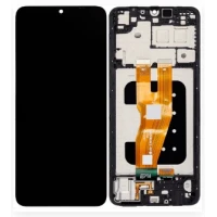 Tela Display Samsung A05 A055 A055F A055M Preto com Aro Original Amoled