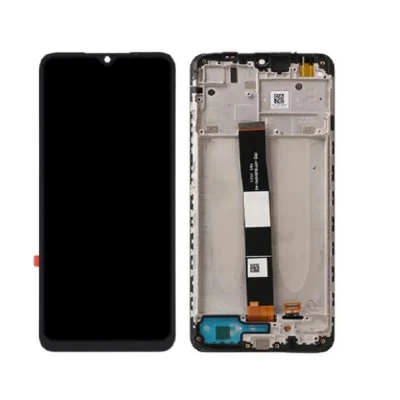 Tela Display Xiaomi Redmi 9A 9C 9I 10A POCO C3 C31 Preto com Aro AMOLED