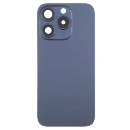 Tampa Traseira iPhone 15 Pro Blue ** Completa não requer uso de cola somente Parafusar